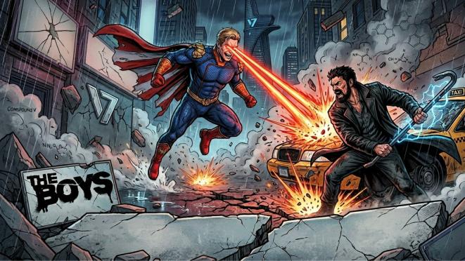 The Boys temporada final: fecha de estreno, reparto y capítulos del final de la serie. Imagen creada con IA